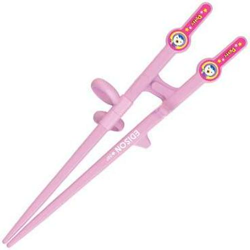 Merae Deals, Merae Deals Pororo Edison Training Chopsticks for Right Handed 2 Step, Pink