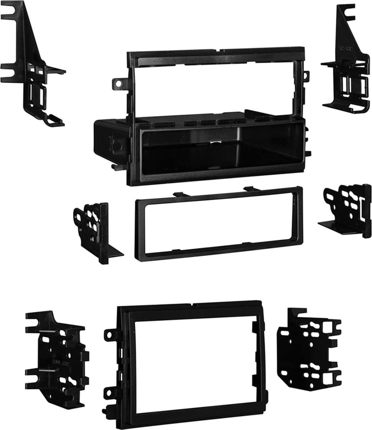 Metra Electronics, Metra 99-5815 Ford/Lincoln/Mercury Installation Dash Kit for Single DIN/Double DIN/ISO Radios