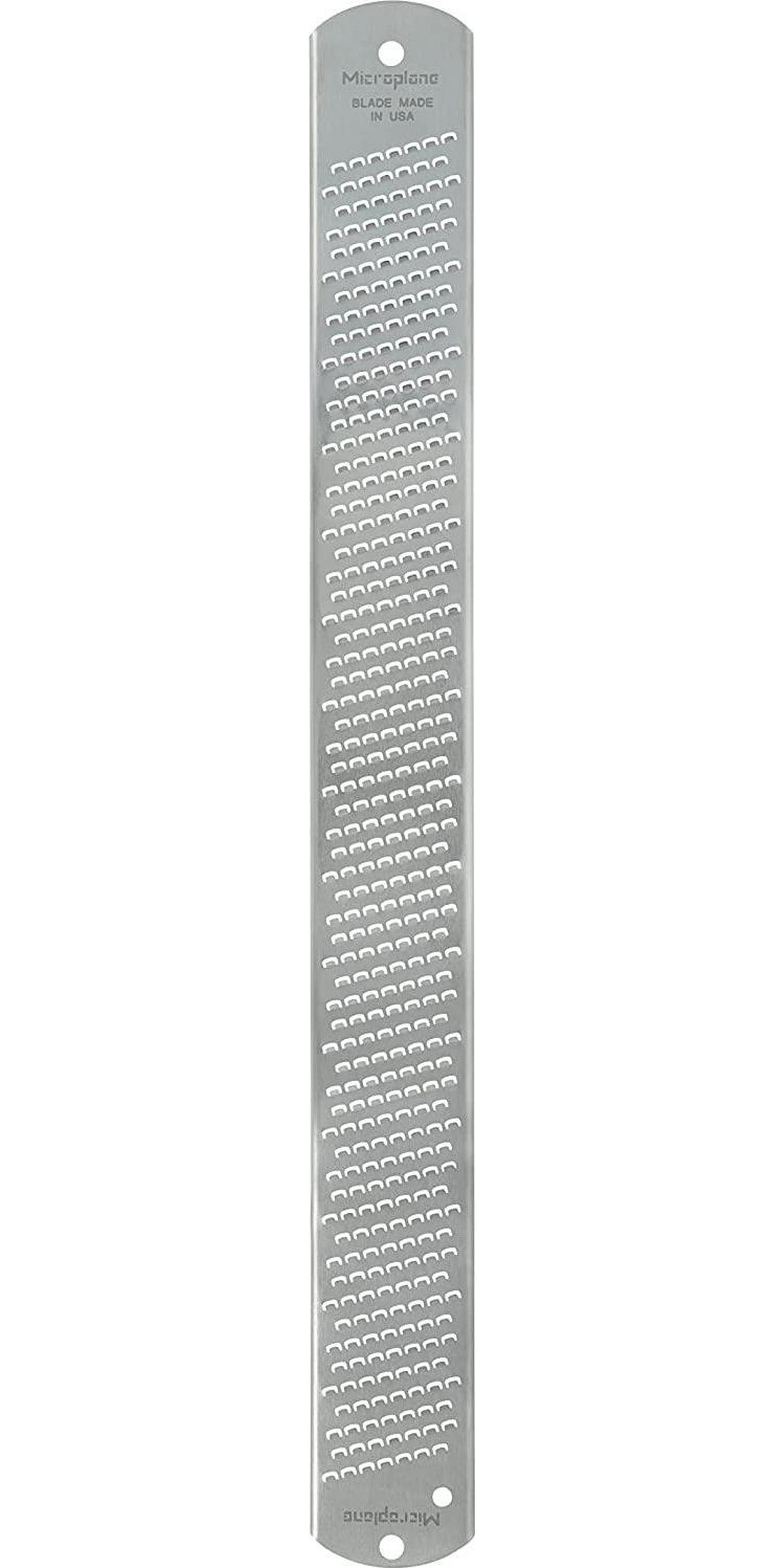 Microplane, Microplane Zester Grater All Stainless Original Blade for zesting Citrus and Grating Cheese, Steel (40001)