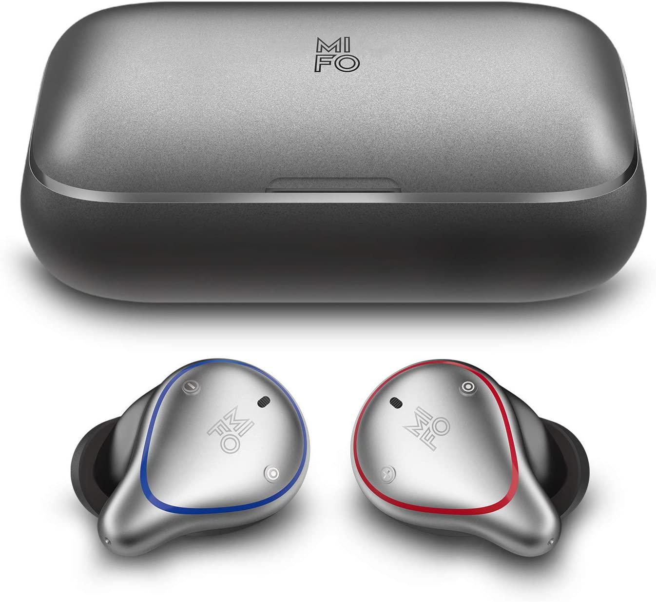 mifo, Mifo O5 Plus Gen 2 Wireless Earbuds,True Wireless Earbuds with 2600mAh Charging Case Bluetooth 5.0 Sport Wireless Headphones Hi-Fi Stereo Sound IPX7 Water-Resistant Wireless Earbuds