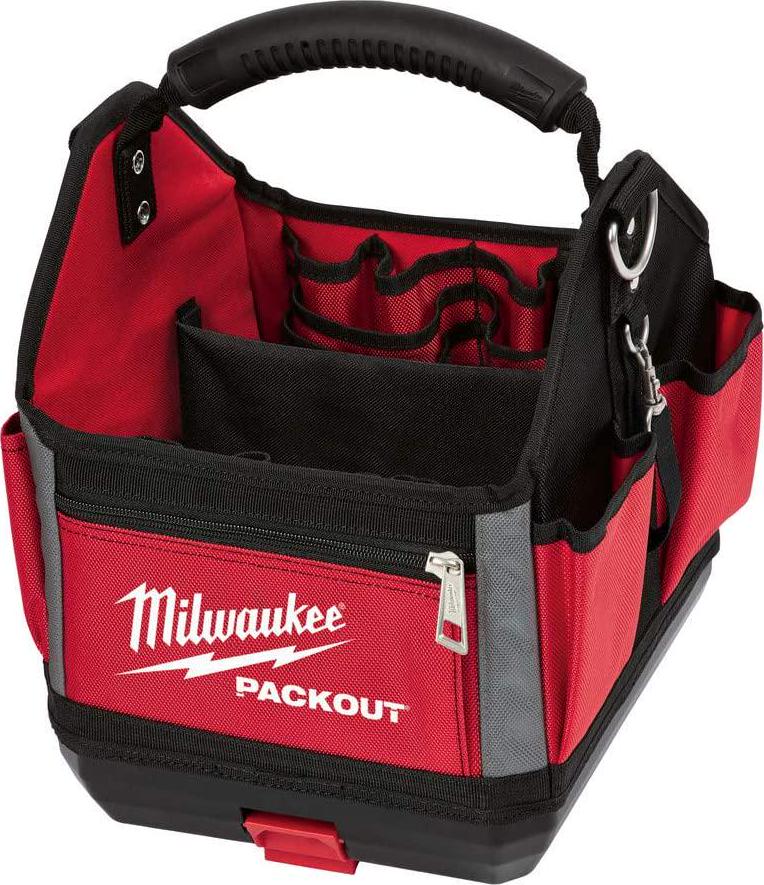 Milwaukee, Milwaukee 48228310 Packout Jobsite Storage Tote 250mm (10 ), Red