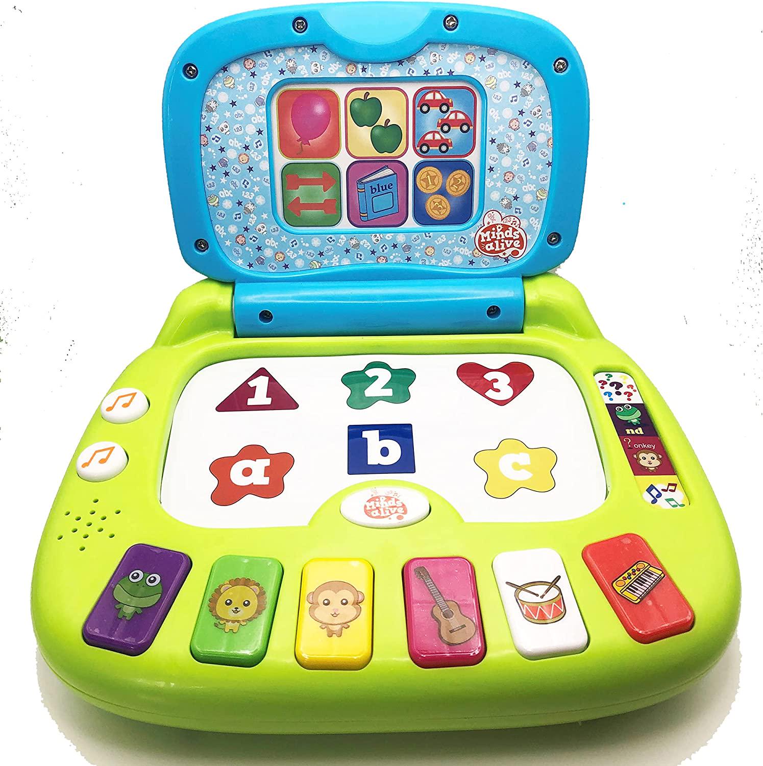 Minds Alive, Minds Alive MA03 Smart Tablet Toy for Kids-Helps Child Development, Listening and Attention Skills-Features Fun Interactive Learning Activities, 2+ Years