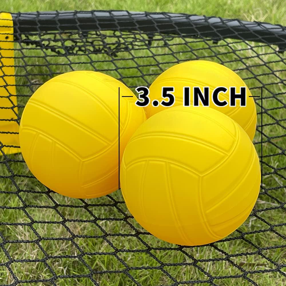 metaball, metaball Spike Replacement Balls 3-Pack 3.5 inches with Pump Compatible with Spike Standard Game Set